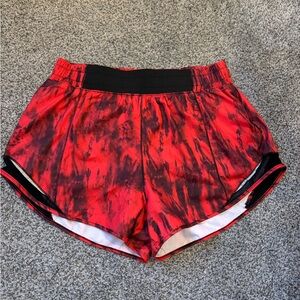 Lululemon Hotty Hot Game Day Shorts